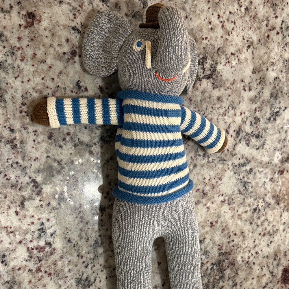 Striped Elephant Blabla doll
